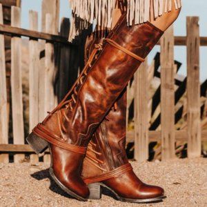 FreeBird Coal Boots-like new, Size 8